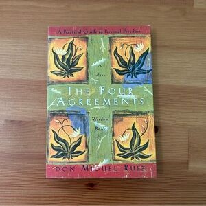 The Four Agreements Book by Don Miguel Ruiz - Multicolor Cover